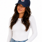 Unisex Heritage Trucker Hat (Navy)