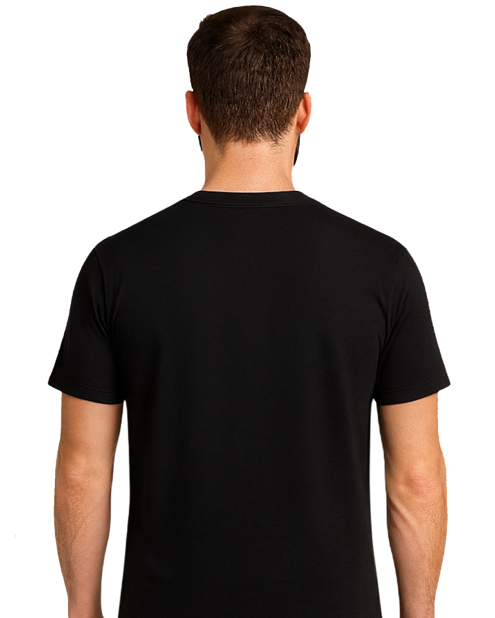 Men’s Black Basic T-Shirt