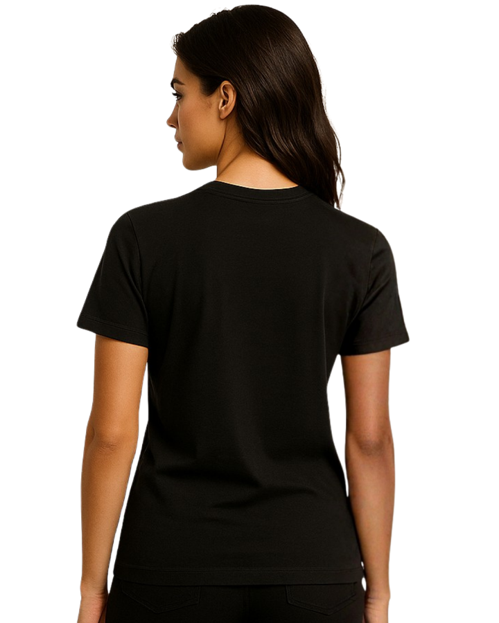 Women’s Black Basic T-Shirt